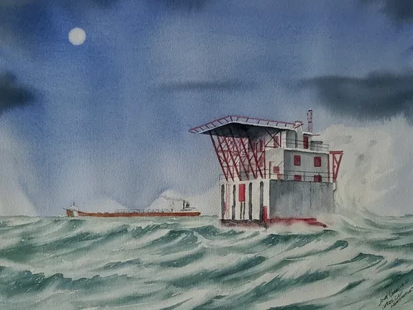 Gros Cap Reef Lighthouse — Lake Superior