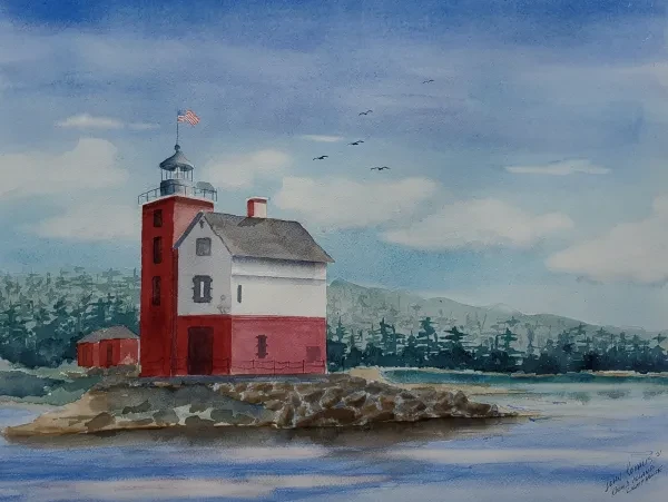 Round Island Lighthouse — Lake Huron